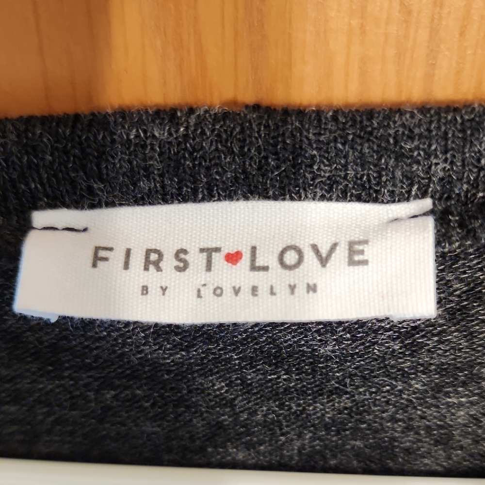 First Love Multicolor Long Sleeve Top - Picture 2 of 4